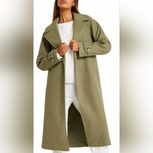 River Island Khaki Trench Coat